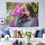 Tranh vải in theo yêu cầu - tranh vải decor trang trí tường - tranh vải treo tường trang trí sang trọng ý nghĩa mở rộng không gian phòng