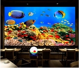 Decal dán tường đại dương biển xanh sinh động , sáng tạo không gian xanh thư giãn, ấn tượng, sang trọng dán được trên kính, tường, gỗ - in theo size yêu cầu trên nhiều chất liệu vải, bạt - sẵn keo dán dễ