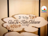 Bảng hiệu gỗ vẽ thư pháp theo yêu cầu - tranh gỗ vẽ thư pháp theo yêu cầu - trang trí bảng hiệu gỗ, quà lưu niệm, bảng quảng cáo vẽ thư pháp tay độc đáo ý nghĩa
