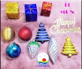 Phụ kiện trang trí Cây thông NOEL - lễ giáng sinh  đón chào năm mới