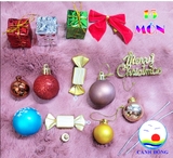 Phụ kiện trang trí Cây thông NOEL - lễ giáng sinh  đón chào năm mới