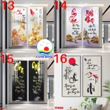 Tranh thư pháp Cha Mẹ ý nghĩa in size và nội dung theo yêu cầu - gỗ tráng gương in uv 3D cao cấp