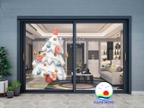 Decal trang trí giáng sinh noel năm mới 2023 dán tường, kính, gỗ, mọi mặt phẳng in size theo yêu cầu