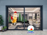 Decal trang trí giáng sinh noel năm mới 2023 dán tường, kính, gỗ, mọi mặt phẳng in size theo yêu cầu