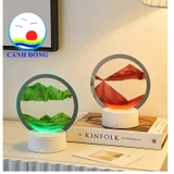 Đồng hồ cát, tranh cát chảy 3D, Đèn tranh cát chảy đổi nhiều màu sắc độc đáo, khắc chữ , in nội dung quà tặng theo yêu cầu