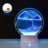 Đồng hồ cát, tranh cát chảy 3D, Đèn tranh cát chảy đổi nhiều màu sắc độc đáo, khắc chữ , in nội dung quà tặng theo yêu cầu