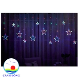 Dây đèn led ngôi sao trang trí giáng sinh, tết năm mới đẹp