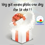 Tranh dán tường truyền động lực Hãy gửi muộn phiền vào đây cho tớ nhé in size theo yêu cầu