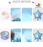 Bộ trang trí phòng cưới cô dâu chú rể  -kèm bơm tay.