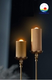 Nến đèn gỗ sạc USB độc đáo thổi luồng gió không khí để bật tắt đèn -Nhận khắc nội dung lời chúc lên gỗ -đèn trang trí nhà cửa vintage- trang trí phòng ngủ đèn led đầu giường ngủ - đèn trang trí bàn tiệc