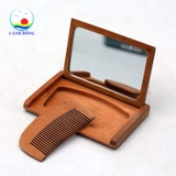 Quà tặng Việt Nam bộ gương lược gỗ - Nhận in và khắc logo, chữ, hình ảnh theo yêu cầu tặng thầy cô, đối tác, bạn bè lưu niệm