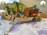 Thiệp quà tặng lưu niệm Việt Nam thiết kế 3D nổi địa danh Bắc - Trung - Nam . Nhận làm thiết kế 3D nội dung theo yêu cầu