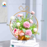 Giỏ hoa cắm bông hoa để bàn trơn - chưa có hoa trang trí tết, sự kiện tiệc cưới, lễ hội , quà tặng ngày nhà giáo Việt Nam tri ân thầy cô - Nhận cắm hoa tươi, hoa sáp theo yêu cầu làm quà tặng