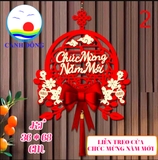 Liễn treo cửa tết xuân phát tài - chúc mừng năm mới nhiều mã đẹp