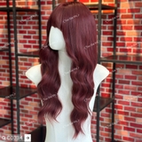 C0334 BỘ XOĂN SÓNG 63CM ĐỎ HOA HỒNG