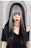 C0323 THẲNG SUÔNG ĐEN MÁI XÁM