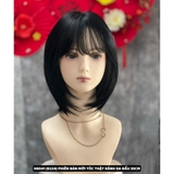 6224 TÓC THẬT RÃNH DA ĐẦU 35CM
