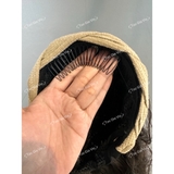 U207 TÓC BĂNG ĐÔ KÈM CÀI XÙ SÓNG