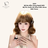 2932 [D168] BỘ XÙ HIPPIE VAI MÁI THƯA