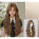 SD2098 BỘ SIÊU DA LƯỚI TRÁN XÙ SÓNG VÀNG TRÀ SỮA 74CM