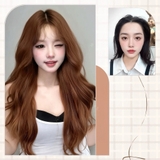 ML8060 BỘ XOĂN SÓNG MÁI BAY NÂU CARAMEL