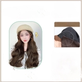 MZ81 MŨ NỒI DẠ TÓC XOĂN 50CM