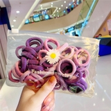 SET THUN CỘT TÓC NHIỀU MÀU
