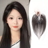 T028 MÁI VOAN MÂY TÓC TƠ PHA 10% TÓC THẬT 35CM