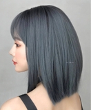 D3111 CÚP XANH KHÓI NHUỘM CHÂN ĐEN