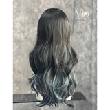 2875 BỘ XOĂN SÓNG ĐEN MÁI XANH