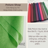 Giấy Pelure Đơn Sắc Size 50*75 (TÚI 50 TỜ)