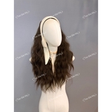 U208 TÓC XÙ BĂNG ĐÔ VẢI TRẮNG