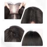 F520 MÁI DÁN VELCRO TÓC THẬT SIZE 8X11 (KHÔNG CẦN KẸP TÓC)