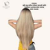 C0461 BỘ THẲNG MÀU GOLDEN SAND NHUỘM CHÂN (VÀNG CÁT)