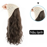 TÓC GIẢ XÙ CÓ KHĂN TRÙM ĐẦU TAM GIÁC