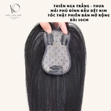 336 MÁI THẬT 4D THIÊN NGA ĐEN SIZE 7X9/25CM