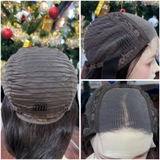 H6065 TÓC THẬT MÓC SIÊU LƯỚI SIZE 33*10 DÀI 35CM