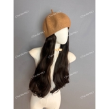 MZ81 MŨ NỒI DẠ TÓC XOĂN 50CM