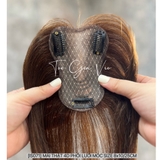 IS071 MÁI THẬT 4D PHỐI LƯỚI SAO MÓC TAY SIZE 8x10/25CM