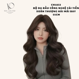 CH1832 BỘ XOĂN CAO THƯỢNG HẢI MÁI BAY NÂU ĐEN