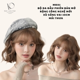 [DỆT KIM] MK01 XÙ NGẮN CHẤM VAI MÁI THƯA