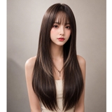 CH1896 BỘ THẲNG LAYER NÂU LIGHT BABY