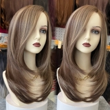 LC002 SIÊU LƯỚI T CÚP LAYER NGÔI LỆCH LIGHT BẠCH KIM