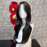 ML8159 XOĂN LAYER MÁI BAY 60CM NÂU ĐEN