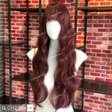 [DỆT KIM] CH2228 XOĂN SÓNG TẦNG 76CM ĐỎ CHERRY