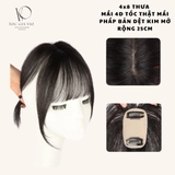 MÁI 3D TÓC THẬT SIZE 4X8CM