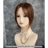 IS071 MÁI THẬT 4D PHỐI LƯỚI SAO MÓC TAY SIZE 8x10/25CM