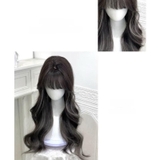 CH2063-7 -MÁI HÓI DỆT KIM XOĂN DÀI LIGHT KHÓI