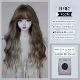 D38C BỘ XÙ SÓNG XÁM NÂU OMBRE BẠCH KIM