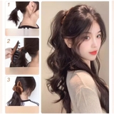 G27 KẸP TAM GIÁC TÓC XOĂN 40CM